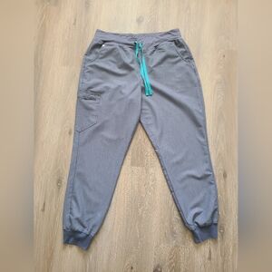 FIGS Technical Collection Scrub Pants Women Jogger Size XL Gray